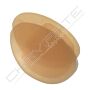 Meia Palmilha em silicone Transparente