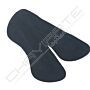 Translips Protector de Calcanhar Transparente Negro