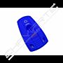 Capa silicone BMW, três botões, azul