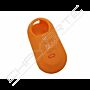 Capa silicone Fiat, flip três botões, laranja