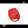 Capa silicone Ford, três botões, vermelho
