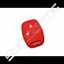 Capa silicone Honda, dois botões, vermelho