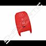 Capa silicone Kia, quatro botões, proximidade, vermelho