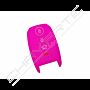 Capa silicone Kia, quatro botões, proximidade, rosa