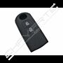 Capa silicone Mazda, dois botões, negro