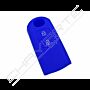 Capa silicone Mazda, dois botões, azul