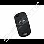 Capa silicone Opel, flip dois botões, negra