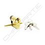 Cilindro Yale YL5 30x10mm latonado