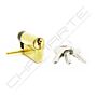 Cilindro Yale YL5 40x10mm latonado