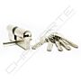 Cilindro Yale YL6 35x35mm niquelado