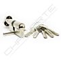 Cilindro Yale YL6 de botão 30x30mm niquelado