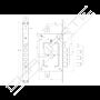 Fechadura CR 2650 PE NEW 2 28 Blocco Clever
