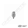 Quadra JNF 21.001.R20, retangular 21 x 11,6 mm, para mola de pavimento