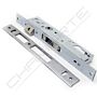 Fechadura de embutir alumínio Tesa 4240, entrada 30mm, inox