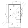 Fechadura MOTTURA 898595GRSQ