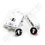 Fechadura Rodes 5070PE  esquerda Branco c/ trancas
