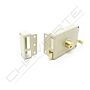 Fechadura Yale de sobrepor tipo 720 E60, esquerda, com cilindro de pontos Y61023602
