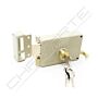 Fechadura Yale de sobrepor tipo 720 E60, esquerda, com cilindro de pontos Y61023602
