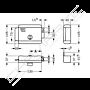 Fechadura elétrica de sobrepor Yale 67000601, direita