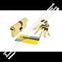 Cilindro Yale HSK 30x30mm latonado