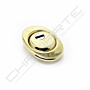 Escudo de segurança Mottura dourado, 50 mm