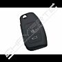 Capa silicone Ford, flip três botões, negra
