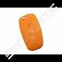 Capa silicone Ford, três botões, laranja