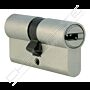 Cilindro Lince C353232LS 32x32mm latonado, c/chave de serviço