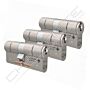 PACK 3 X CILINDROS M&C MATRIX 32mm X 32mm NIQ