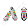 Atacador Easy Lace Plano cartão cores 100% silicone
