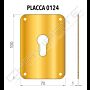 Placa substituição AF  0124 Bronze