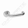 Puxador de muleta JNF, com roseta, inox satinado IN.00.028.B.R04M