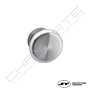 Puxador fixo redondo JNF IN.00.099, satinado