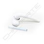 Puxador de muleta Tesa M1500, branco