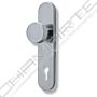 Puxador redondo Yale YTTF72UIS, fixo, com espelho comprido, cromado (descontinuado)