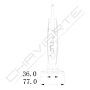 Câmara PROVISION R-838 IR router lente fixa, 2MP