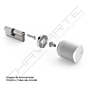 Adaptador Tedee para Dead Bolt Prata