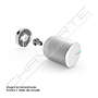 Adaptador Tedee para Dead Bolt Prata