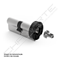 Adaptador Tedee para cilindro Europeu cor preto