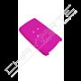 Capa silicone Renault, quatro botões, Smartkey proximidade, rosa