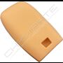Capa silicone Mercedes, três botões, Smartkey proximidade, laranja