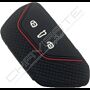Capa Silicone Volkswagen Três Botões Negra