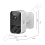Câmara Inteligente Exterior Yale SV-OC-1A-W 1080p Wi-Fi