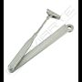 Braço Yale série 7000, standard, prata, 30-7000-1001-00-60-11