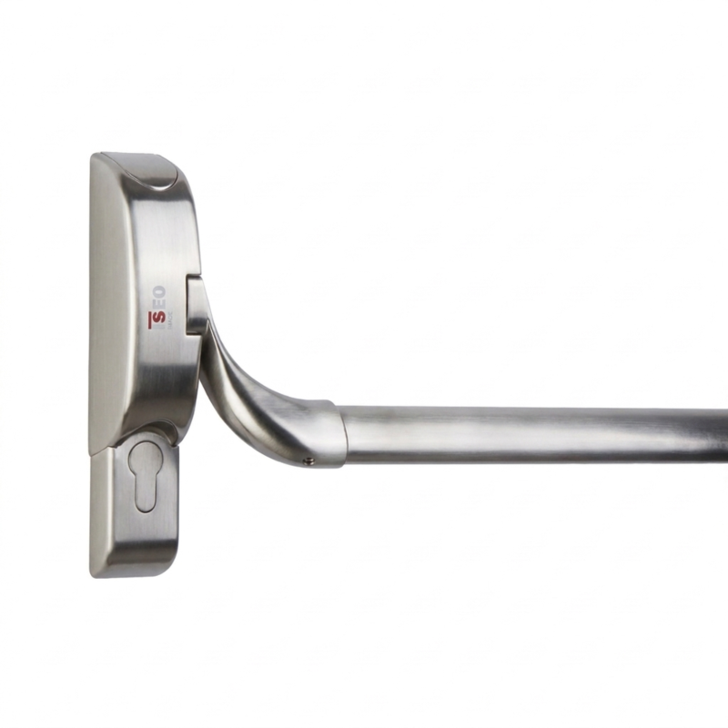 Barra anti-pânico rim type IDEA Base PVD-Inox ISEO - Imagem 3