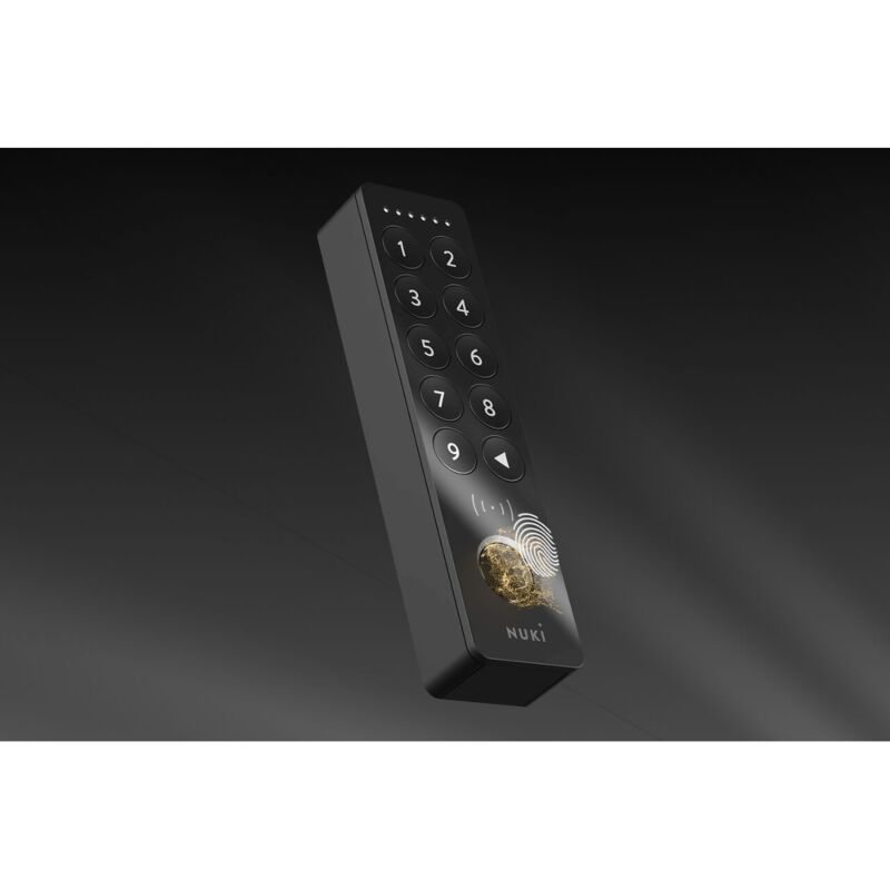 Black Nuki Keypad with Bluetooth Connectivity - Chaviarte-Sistemas de Segurança, Lda.