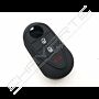 Capa silicone Alfa Romeo, três botões, negro