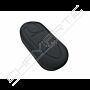 Capa silicone Alfa Romeo, três botões, negro