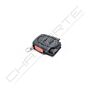 Caixa Para Comando Audi Flip 3 Botões Com Botão de Emergência (Pilha CR2032)
