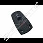 Capa silicone BMW,  três botões, negra